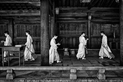 Picture of SWEEPING OF THE TEMPLE (TOKIO)