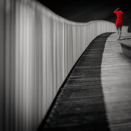 Picture of WOMAN IN RED