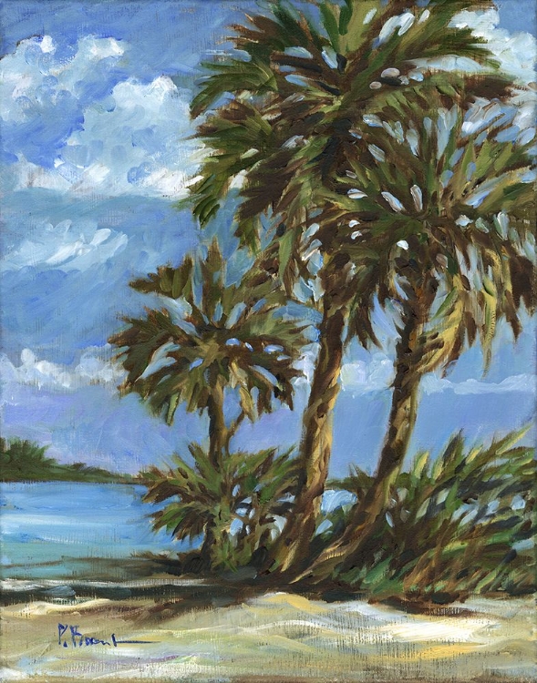 Picture of IMPRESSIONS OF PALMS - BAYSIDE II