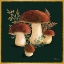 Picture of GILDED MUSHROOMS I