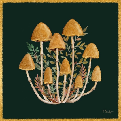 Picture of GILDED MUSHROOMS III