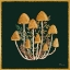 Picture of GILDED MUSHROOMS III