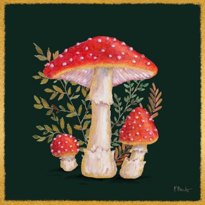 Picture of GILDED MUSHROOMS IV