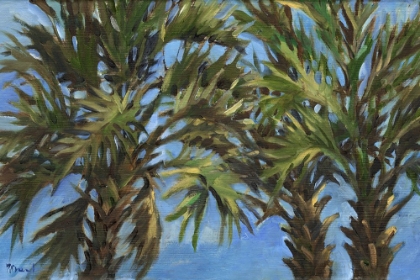 Picture of IMPRESSIONS OF PALMS - TRIPLE PALMS