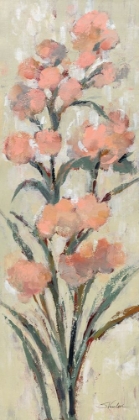 Picture of TALL BLUSH FLOWERS I