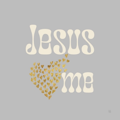 Picture of JESUS LOVES ME GRAY