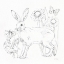 Picture of IN THE GARDEN III SKETCH