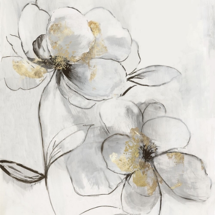 Picture of SILVER FLORALS II