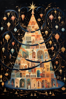 Picture of ART DECO CHRISTMAS TREE 3