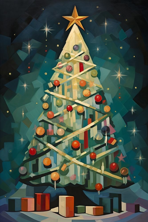 Picture of ART DECO CHRISTMAS TREE 4