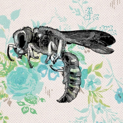 Picture of BEE WALLPAPER SQUARE
