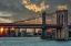 Picture of BROOKLYN AND MANHATTAN BRIDGES