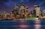 Picture of MID-MANHATTAN SKYLINE AT TWILIGHT II