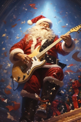 Picture of SANTA ROCKING IT 3