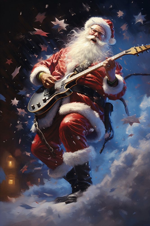 Picture of SANTA ROCKING IT 4