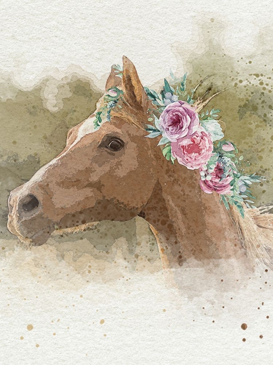 Picture of WATERCOLOR HORSE