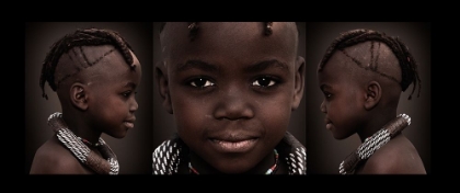 Picture of HIMBA PORTRAIT THREE SIDES CHILD