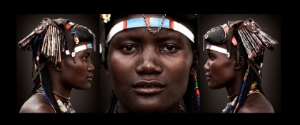 Picture of HIMBA PORTRAIT THREE SIDES WOMAN TWETHIHUA