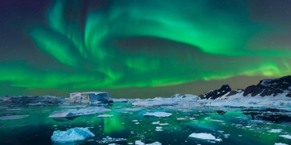 Picture of AURORA BOREALIS - ICELAND (DETAIL)