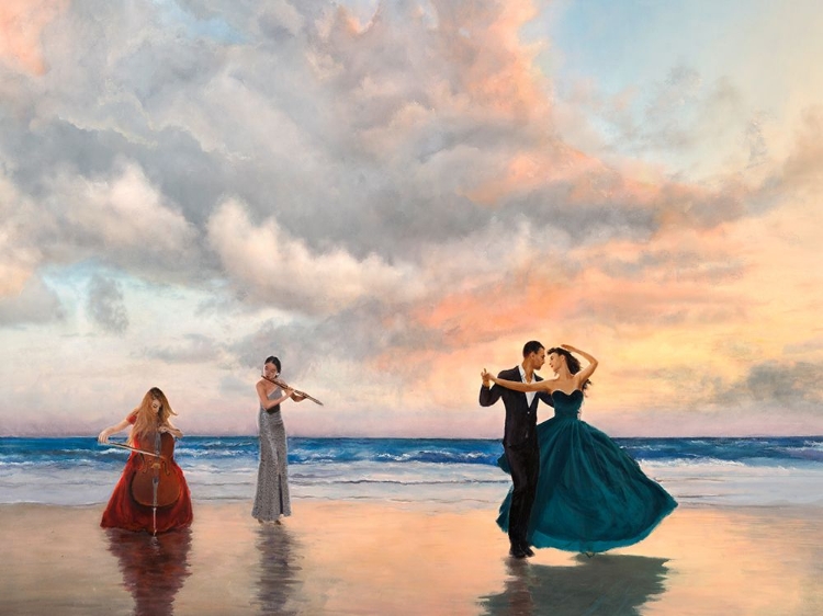 Picture of DANCING ON THE BEACH