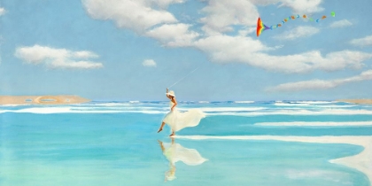 Picture of FLYING ON THE WATER (DETAIL)