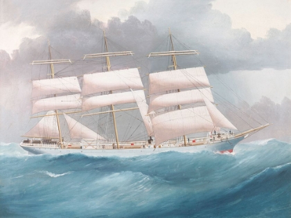 Picture of THE SHIP BRYNYMOR AT SEA