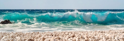 Picture of WAVE ON PEBBLES BEACH