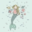 Picture of MERMAID AND FISH BUDDIES