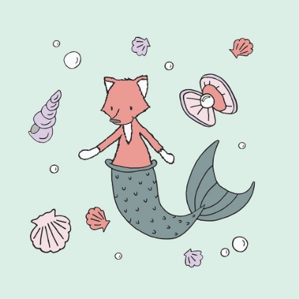 Picture of MERMAID CRITTERS FOX