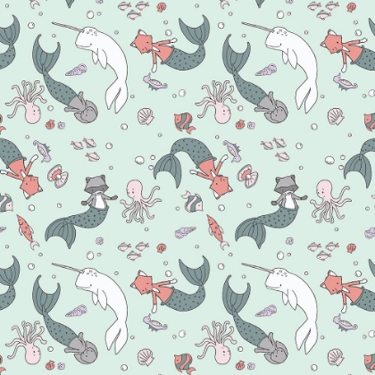 Picture of MERMAID CRITTERS PATTERN