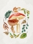 Picture of MUSHROOM AND LEAVES 2