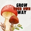 Picture of MUSHROOMS AND LEAVES 3