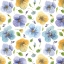 Picture of PANSIES PATTERN