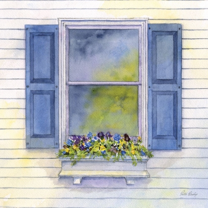 Picture of PANSIES WINDOW BOX