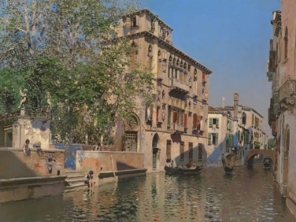 Picture of A CANAL IN VENICE_MARTIN RICO Y ORTEGA