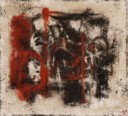 Picture of ABSTRACT RED III