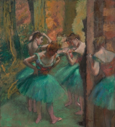 Picture of DANCERS PINK AND GREEN_EDGAR DEGAS
