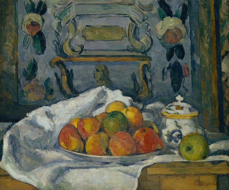 Picture of DISH OF APPLES_PAUL CEZANNE