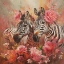 Picture of ZEBRA ROSE I