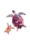 Picture of ABSTRACT PINK TURTLES