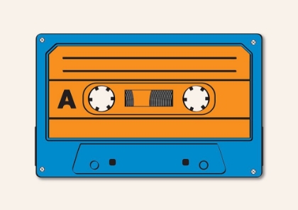 Picture of BLUE TAPE CASSETTE