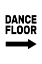 Picture of DANCE FLOOR ARROW RIGHT