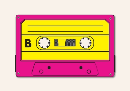 Picture of PINK TAPE CASSETTE