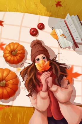 Picture of AUTUMN GIRL