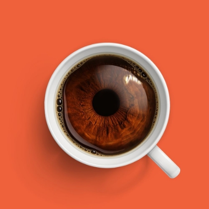 Picture of COFFEE EYE PRINT