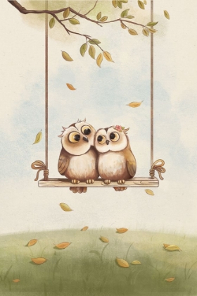 Picture of OWLS IN LOVE