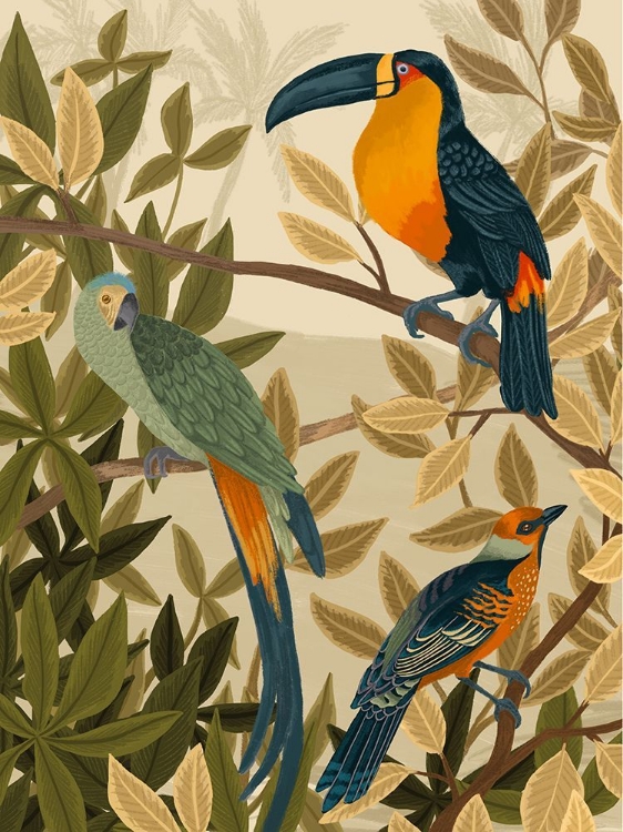 Picture of PARADISE BIRDS