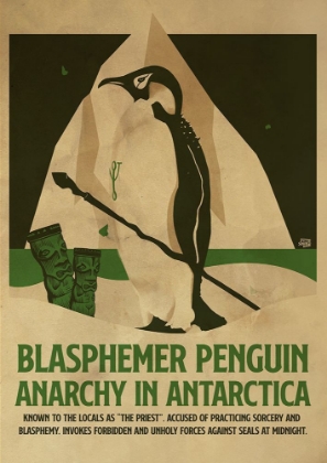Picture of PENQUIN FUNNY PRINT