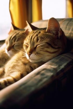 Picture of RESTING VAN CATS