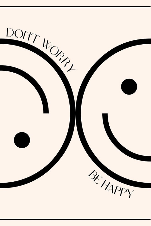 Picture of DONT WORRY|BE HAPPY PRINT